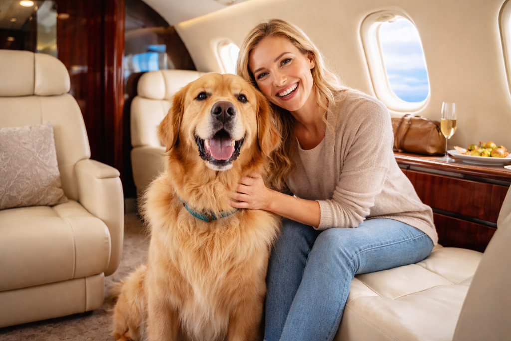 airlines that allow large dogs in cabin